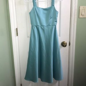 Teal dress